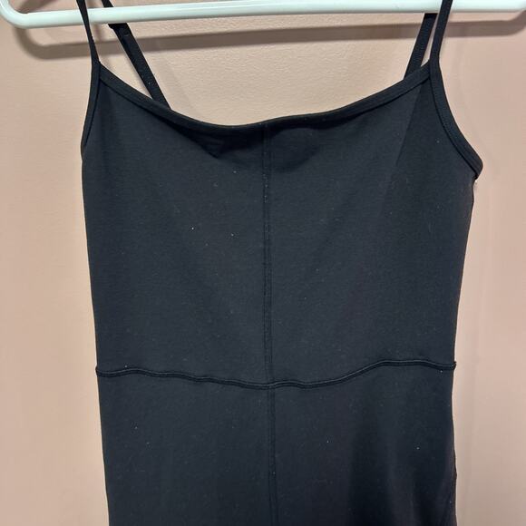 Aritzia Wilfred Free Divinity Jumpsuit Womens Size Medium Black Skinny Jumper - Picture 2 of 6